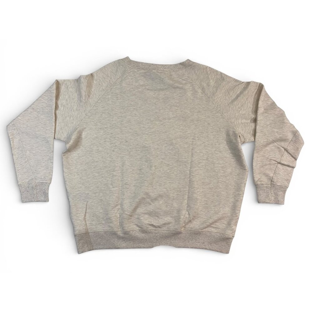 NWT Buffalo David Bitton Women Super Soft V-Neck Pullover Sweatshirt, O Heather - Picture 7 of 12